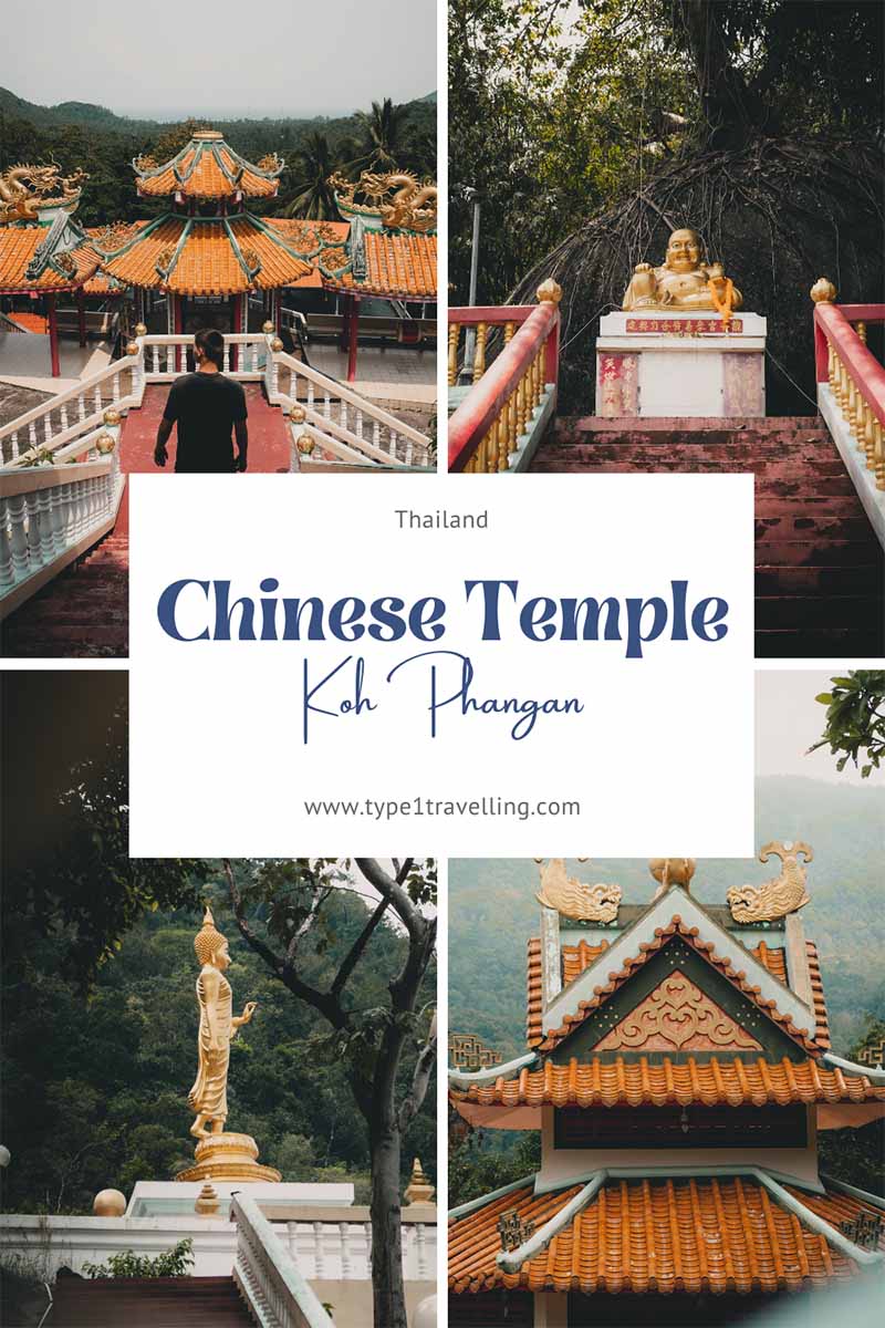 Pin this ultimate guide to visiting the Chinese Temple on Koh Phangan on Pinterest.