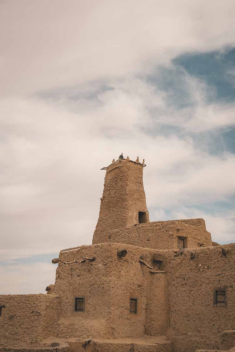 The Old Mosque of Shali Fortress.